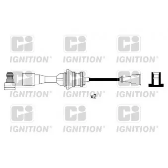 QUINTON HAZELL XC1215 - Kit de câbles d'allumage