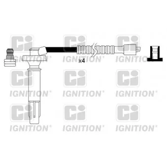 QUINTON HAZELL XC1218 - Kit de câbles d'allumage