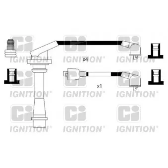 QUINTON HAZELL XC1222 - Kit de câbles d'allumage