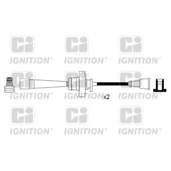 Kit de câbles d'allumage QUINTON HAZELL XC1227