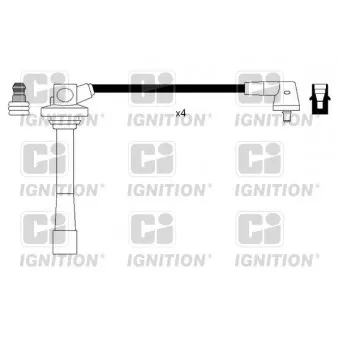 Kit de câbles d'allumage QUINTON HAZELL XC1230