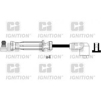 QUINTON HAZELL XC299 - Kit de câbles d'allumage