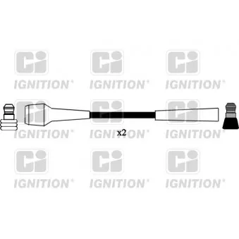 Kit de câbles d'allumage QUINTON HAZELL XC455
