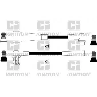Kit de câbles d'allumage QUINTON HAZELL XC482