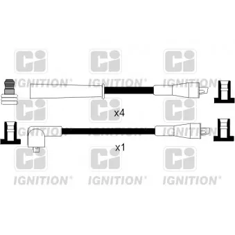 QUINTON HAZELL XC772 - Kit de câbles d'allumage
