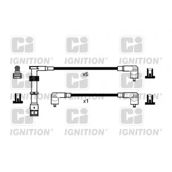 Kit de câbles d'allumage QUINTON HAZELL XC825