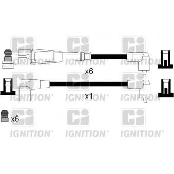 QUINTON HAZELL XC832 - Kit de câbles d'allumage
