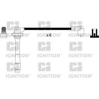 QUINTON HAZELL XC888 - Kit de câbles d'allumage