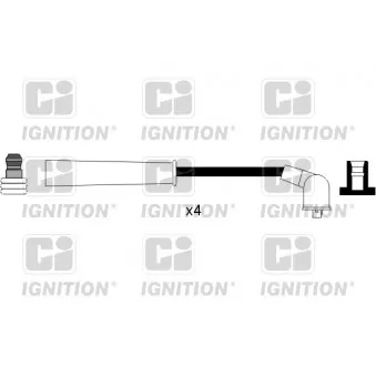 QUINTON HAZELL XC919 - Kit de câbles d'allumage