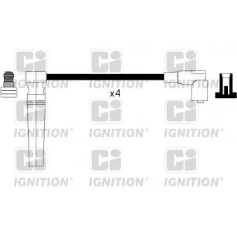 Kit de câbles d'allumage QUINTON HAZELL XC930