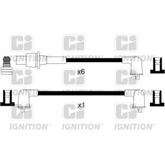QUINTON HAZELL XC947 - Kit de câbles d'allumage