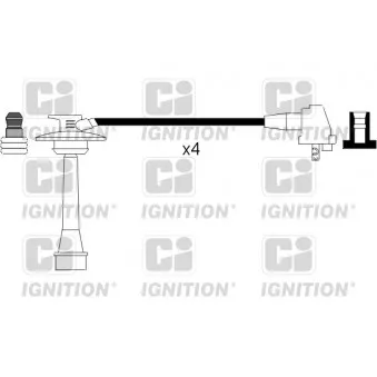 QUINTON HAZELL XC952 - Kit de câbles d'allumage