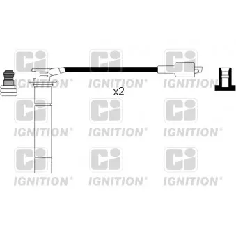QUINTON HAZELL XC998 - Kit de câbles d'allumage