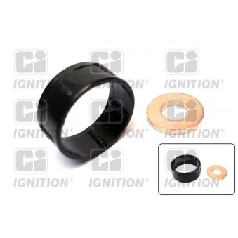 Bague d'étanchéité, porte-injecteur QUINTON HAZELL XPSI163K pour CITROEN C1 1.4 HDI - 54cv