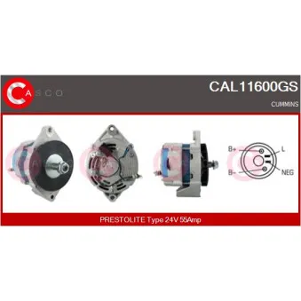 CASCO CAL11600GS - Alternateur