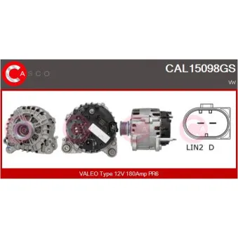 CASCO CAL15098GS - Alternateur