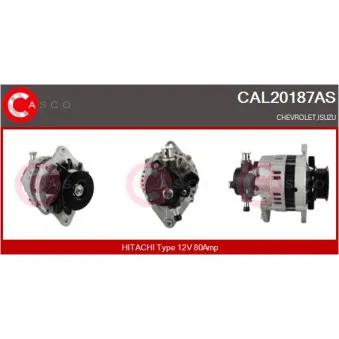 CASCO CAL20187AS - Alternateur