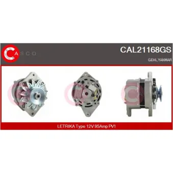 CASCO CAL21168GS - Alternateur