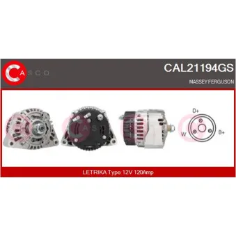 CASCO CAL21194GS - Alternateur