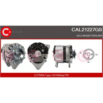 CASCO CAL21227GS - Alternateur