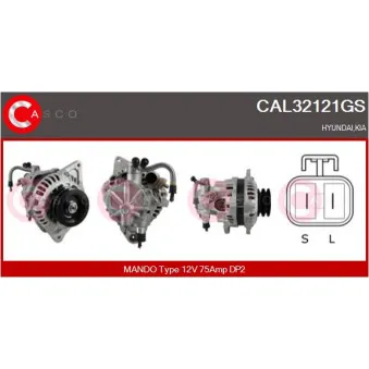 CASCO CAL32121GS - Alternateur