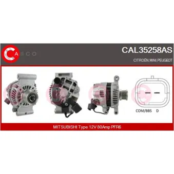 Alternateur CASCO OEM 5705KQ