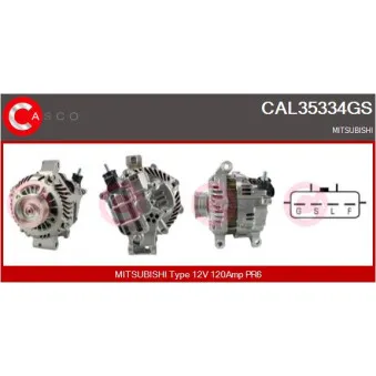 CASCO CAL35334GS - Alternateur