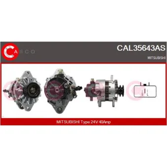 CASCO CAL35643AS - Alternateur