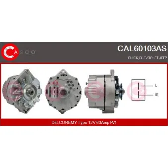 CASCO CAL60103AS - Alternateur