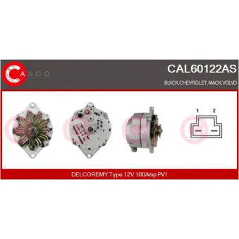 Alternateur CASCO [CAL60122AS]