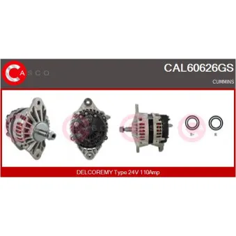Alternateur CASCO [CAL60626GS]