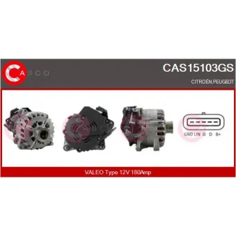 Générateur démarreur CASCO CAS15103GS