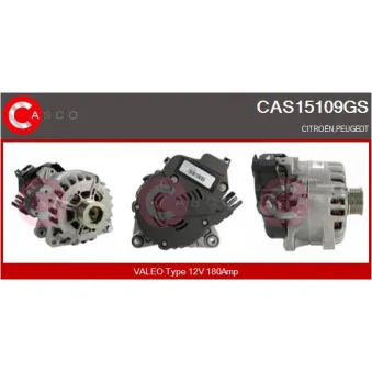 CASCO CAS15109GS - Générateur démarreur