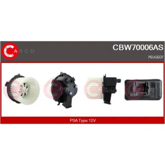 CASCO CBW70006AS - Pulseur d'air habitacle