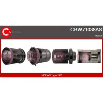Pulseur d'air habitacle CASCO OEM 272261KA0A