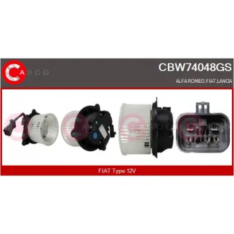 CASCO CBW74048GS - Pulseur d'air habitacle