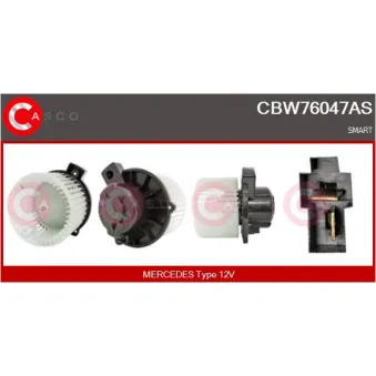 CASCO CBW76047AS - Pulseur d'air habitacle