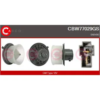 CASCO CBW77029GS - Pulseur d'air habitacle