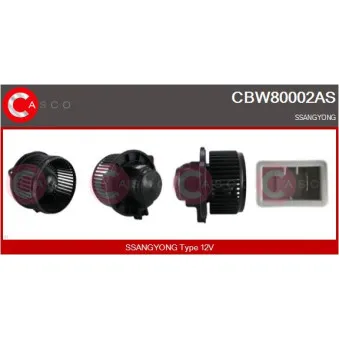 CASCO CBW80002AS - Pulseur d'air habitacle