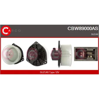 Pulseur d'air habitacle CASCO [CBW89000AS]