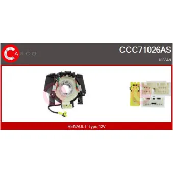 CASCO CCC71026AS - Ressort tournant, Airbag