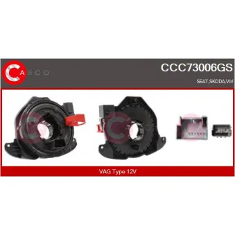 Ressort tournant, Airbag CASCO CCC73006GS