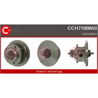 CASCO CCH71008AS - Carter central, compresseur