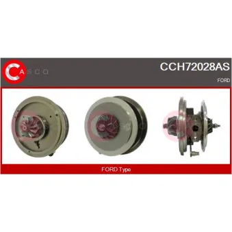 CASCO CCH72028AS - Carter central, compresseur