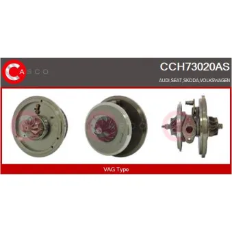CASCO CCH73020AS - Carter central, compresseur