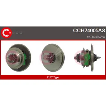 CASCO CCH74005AS - Carter central, compresseur