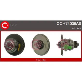 CASCO CCH74036AS - Carter central, compresseur