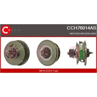 CASCO CCH76014AS - Carter central, compresseur