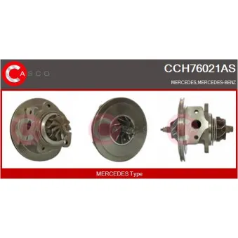 CASCO CCH76021AS - Carter central, compresseur