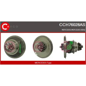 CASCO CCH76028AS - Carter central, compresseur